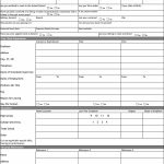 50 Free Employment / Job Application Form Templates [Printable   Free Printable Application For Employment Template