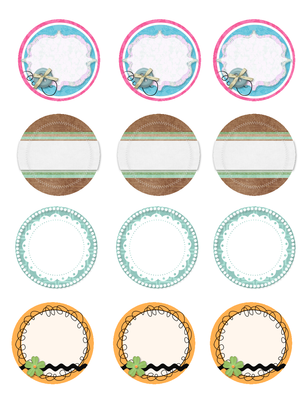 Mason Jar Labels Template Free