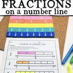 6 Activities To Practice Fractions On A Number Line   Download Free   Free Printable Math Centers