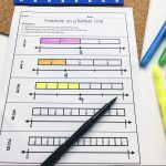 6 Activities To Practice Fractions On A Number Line   Math Tech   Free Printable Math Centers