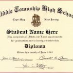 60+ Free High School Diploma Template – Printable Certificates – Printable Fake Ged Certificate For Free