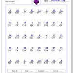 676 Division Worksheets For You To Print Right Now   Free Printable Division Worksheets For 4Th Grade