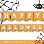 7 Printable Halloween Banners   Printables 4 Mom   Free Printable Halloween Banner Templates