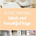 78 Free Printable Labels And Beautiful Tags – Tip Junkie   Free Printable Jar Label Templates