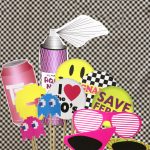 80S Printable Photo Booth Props   Paper And Cake Paper And Cake   80S Photo Booth Props Printable Free