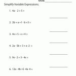 8Th Grade Math Worksheets Algebra   Google Search | Projects To Try   Free Printable 8Th Grade Algebra Worksheets