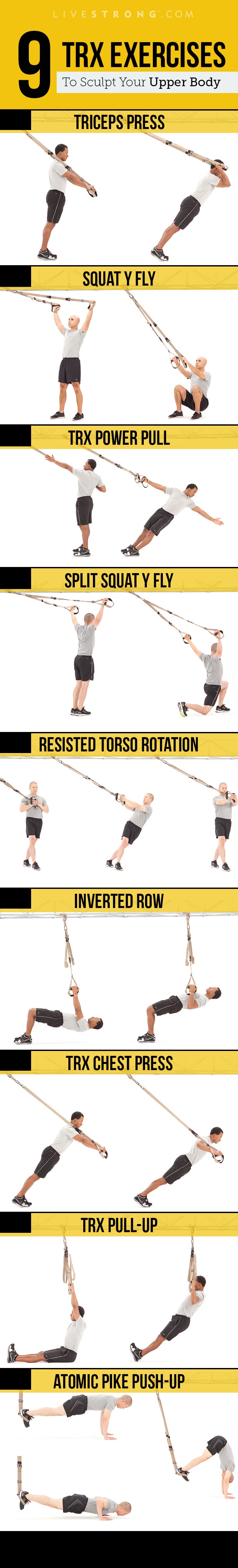 9 Trx Moves To Sculpt An Insanely Strong Upper Body Livestrong Free