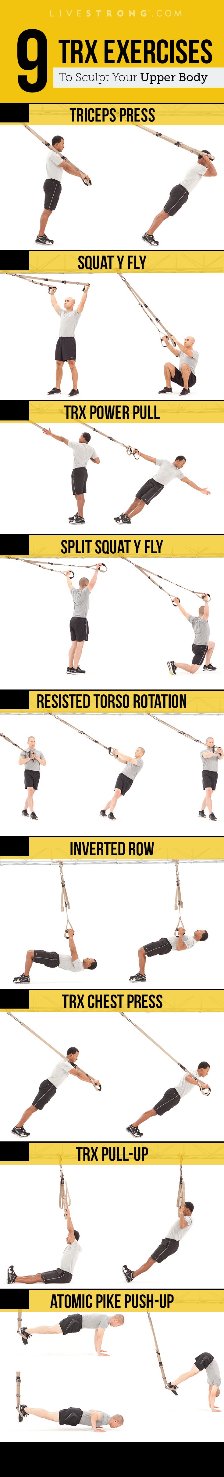 9 Trx Moves To Sculpt An Insanely Strong Upper Body Livestrong Free 