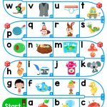 A Z Lower Case Alphabet   Esl Board Game Worksheet   Free Esl   Free Printable Alphabet Board Games