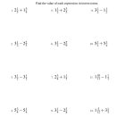 Adding And Subtracting Mixed Fractions (A)   Free Printable Mixed Addition And Subtraction Worksheets