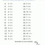 Addition And Subtraction Worksheets For Kindergarten   Free Printable Math Worksheets Addition And Subtraction