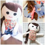 Adorable Free Fabric Doll Pattern   Meet Katy! — Sewcanshe | Free   Free Printable Cloth Doll Sewing Patterns
