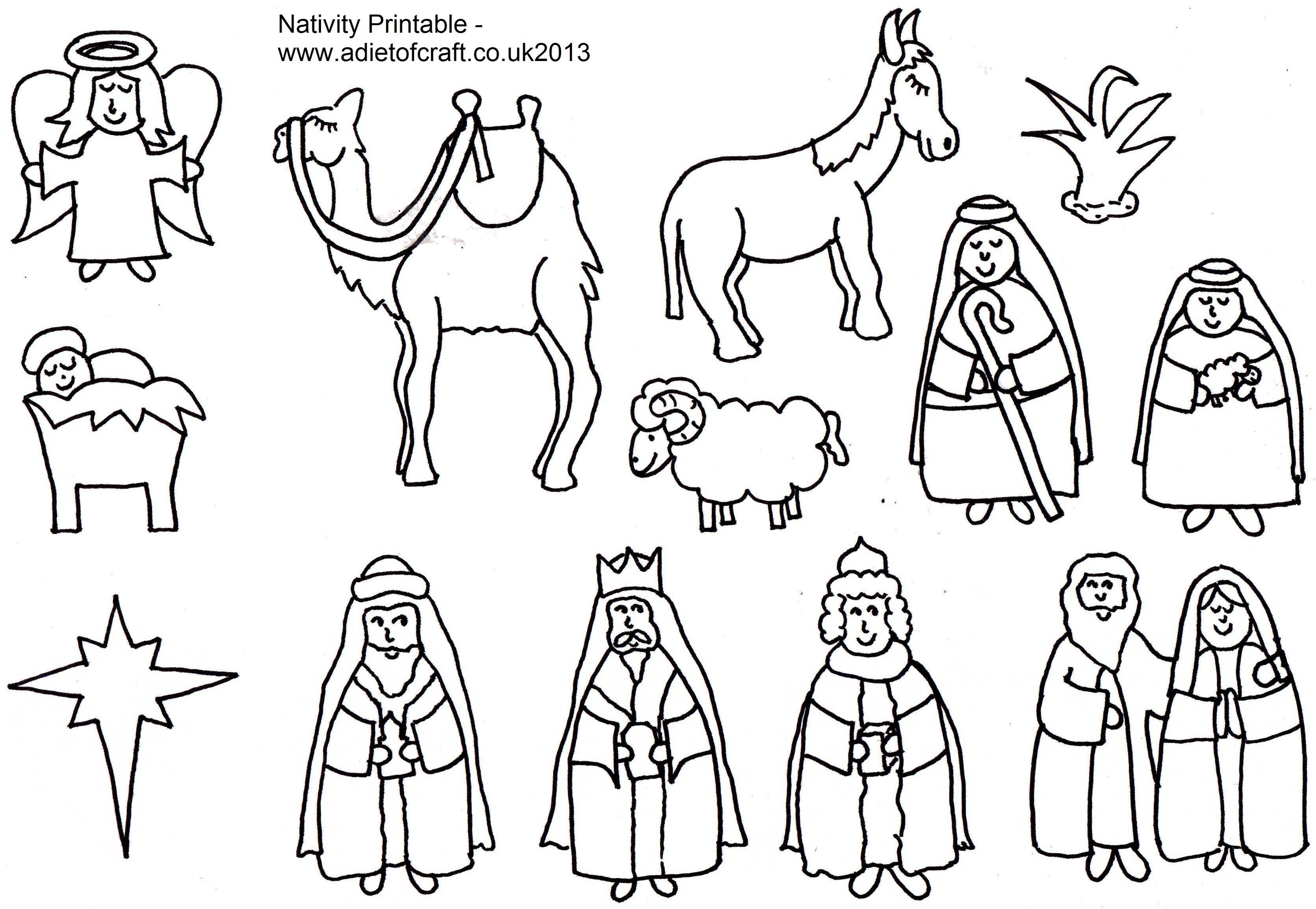 Free Printable Christmas Story Coloring Pages Free Printable