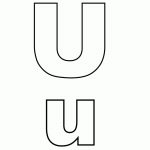 Alphabet Letter U Coloring Page   A Free English Coloring Printable   Free Printable Letter U Coloring Pages