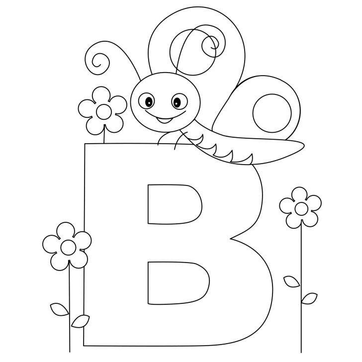 Free Printable Preschool Alphabet Coloring Pages