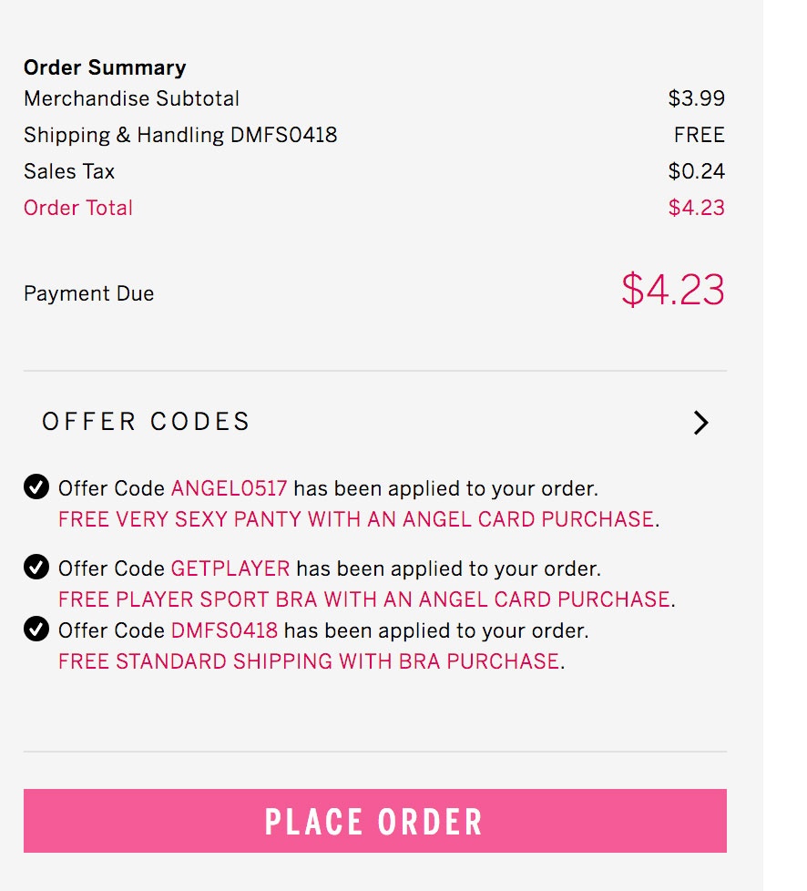 Angel-Card-Cart - Simple Coupon Deals - Free Printable Coupons Victoria Secret
