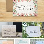 Ask Your Girlfriend To Be You Bridesmaid In Style With These Free   Free Printable Will You Be My Maid Of Honor Card