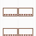 Awesome Free Printable Christmas Table Place Cards Template | Best   Free Printable Christmas Table Place Cards Template