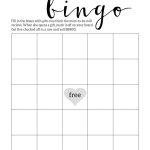 Baby Shower Bingo Printable Cards Template   Paper Trail Design   Baby Bingo Free Printable