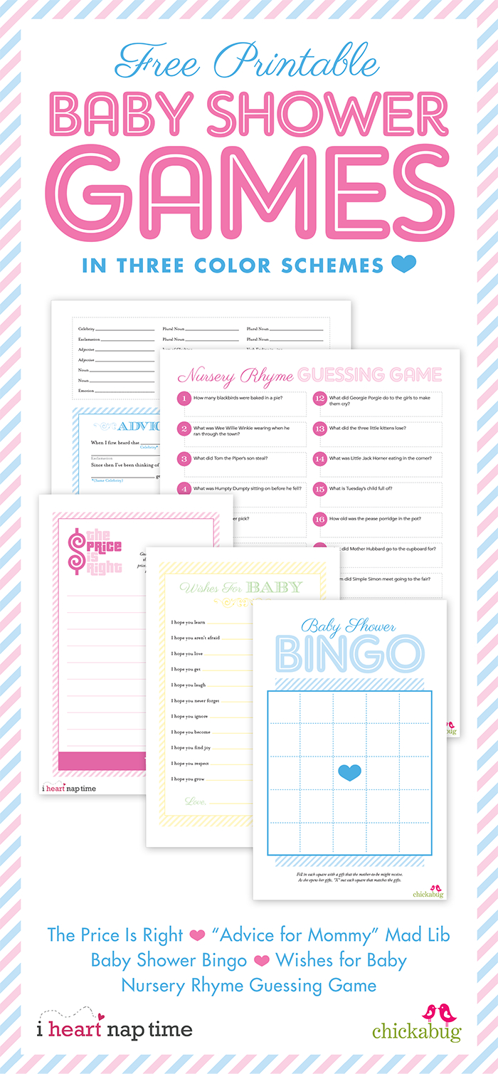 Baby Shower Free Printables! | Baby Shower Bliss! | Baby Shower - Free Baby Shower Games Printable Worksheets