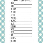 Baby Shower Games Word Scramble   Frugal Fanatic   Unscramble Word Games Printable Free