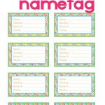 Back To School Backpack Name Tag | Diy Products | Name Tag For   Free Printable Name Tags For Students