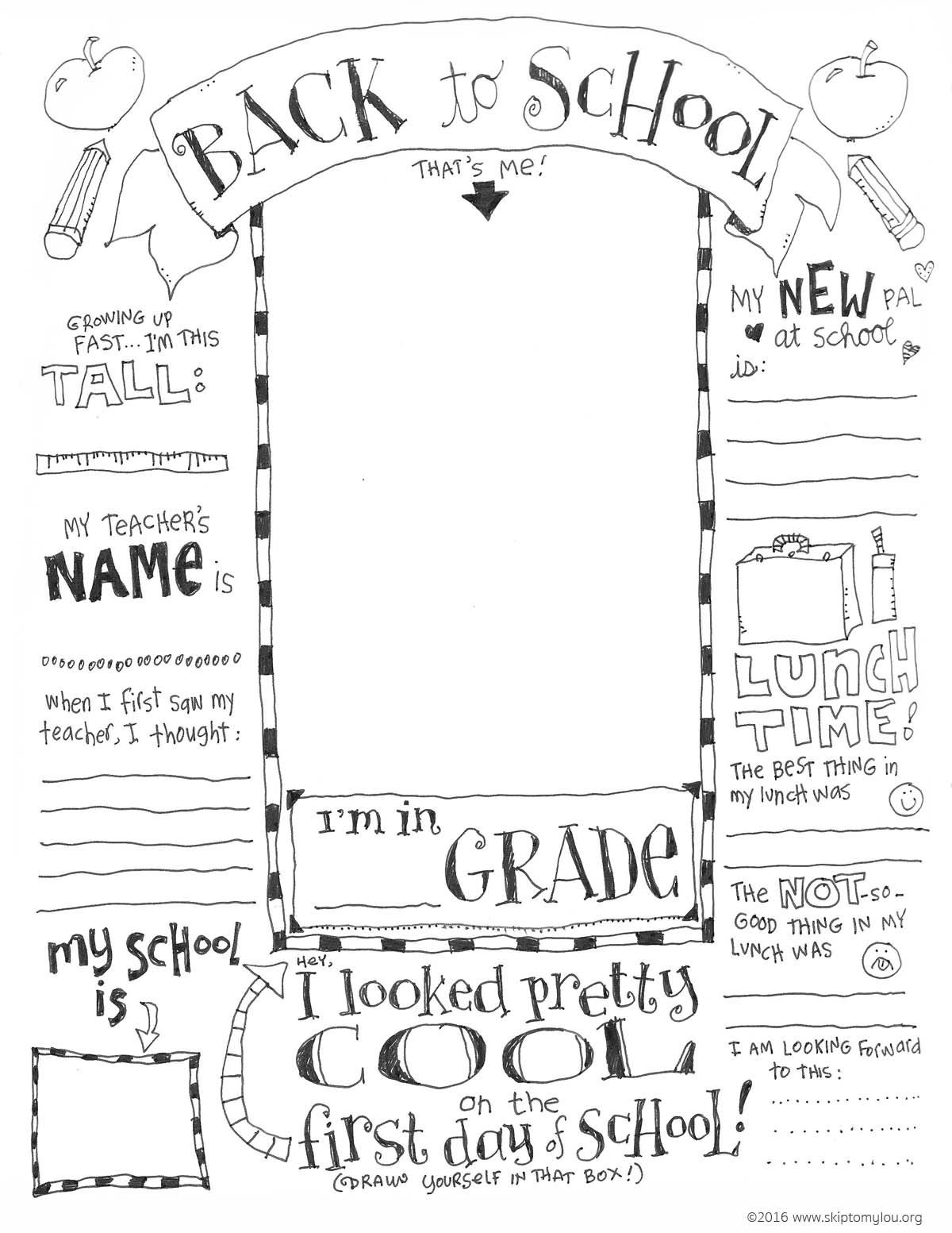 Back To School Coloring Pages | School Days | School Coloring Pages - Free Printable First Day Of School Coloring Pages