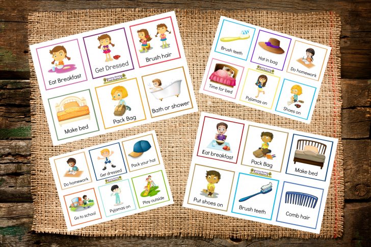 Free Printable Picture Schedule Cards