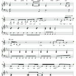 Bad Day Daniel Powter Free Piano Sheet Music & Piano Chords   Bad Day Piano Sheet Music Free Printable