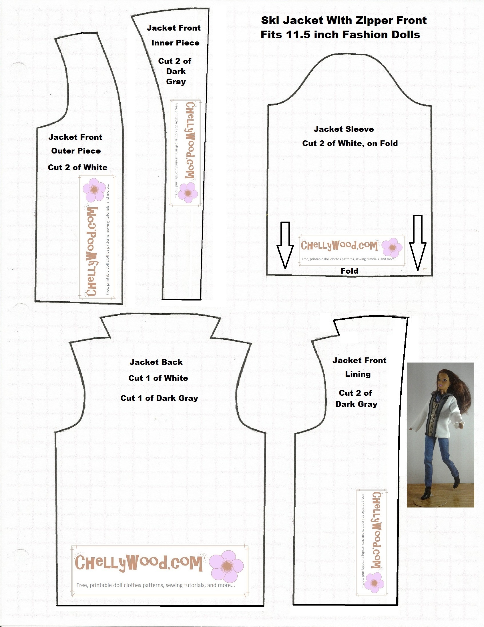 Free Printable Sewing Patterns Pdf Free Printable