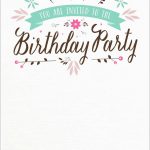 Beautiful 21St Birthday Card Templates Free | Best Of Template   21St Birthday Invitation Templates Free Printable