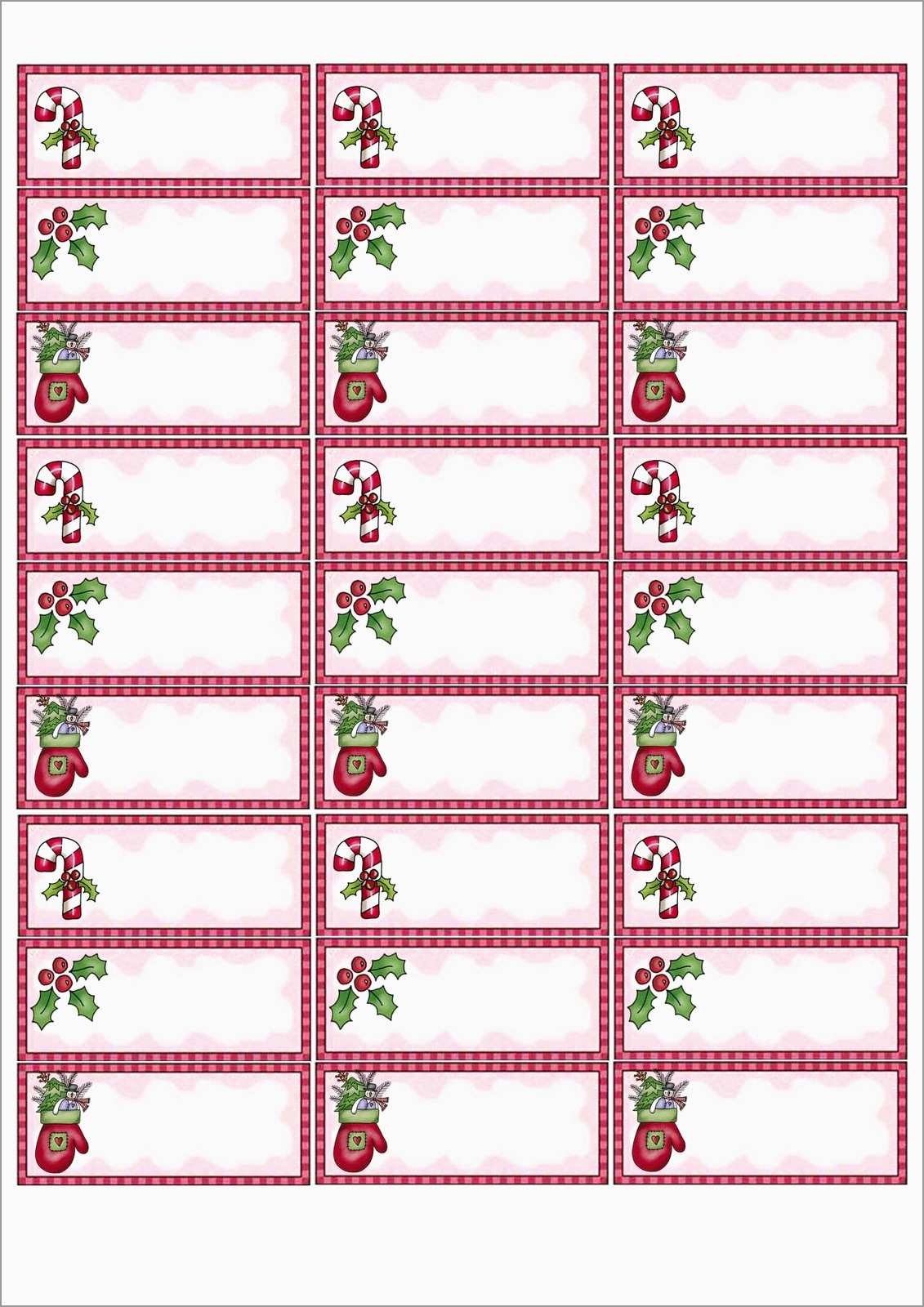 Beautiful Christmas Address Labels Free Templates | Best Of Template - Free Printable Christmas Address Labels Avery 5160