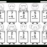 Beginner Subtraction – 10 Kindergarten Subtraction Worksheets / Free   Free Printable Worksheets For Kindergarten