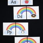 Beginning Sound Rainbows   Playdough To Plato   Free Printable Rainbow Letters