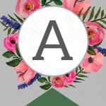 Best Of Free Printable Alphabet Letters Banner | Www.pantry Magic   Free Printable Flower Letters