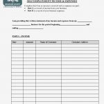 Best Photos Of Printable Income And Expense Form – Business Income   Free Printable Income And Expense Form