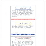 Bible Class Printable Archives — A Day For Design   Free Printable Bible Verses Adults
