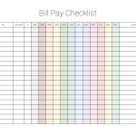 Bill Payment Checklist Free Printable   Demir.iso Consulting.co   Free Printable Bill Payment Checklist
