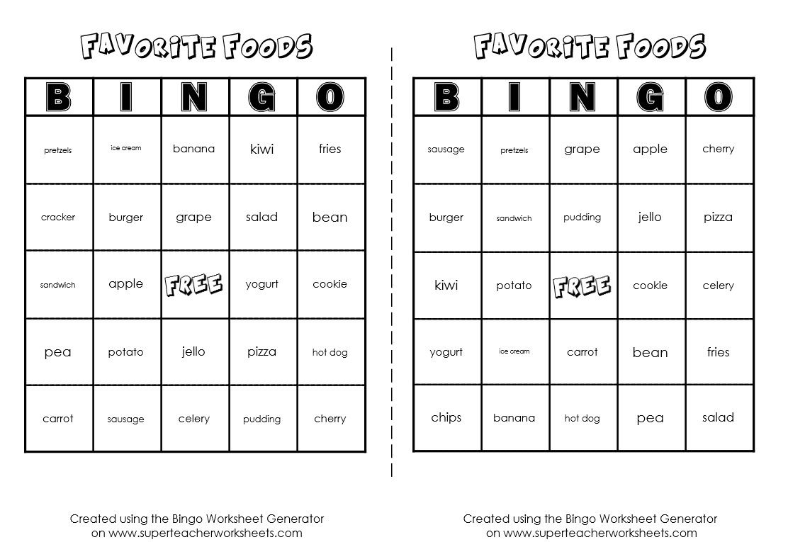 Bingo Game Worksheet Generator - Fraction Bingo Cards Printable Free