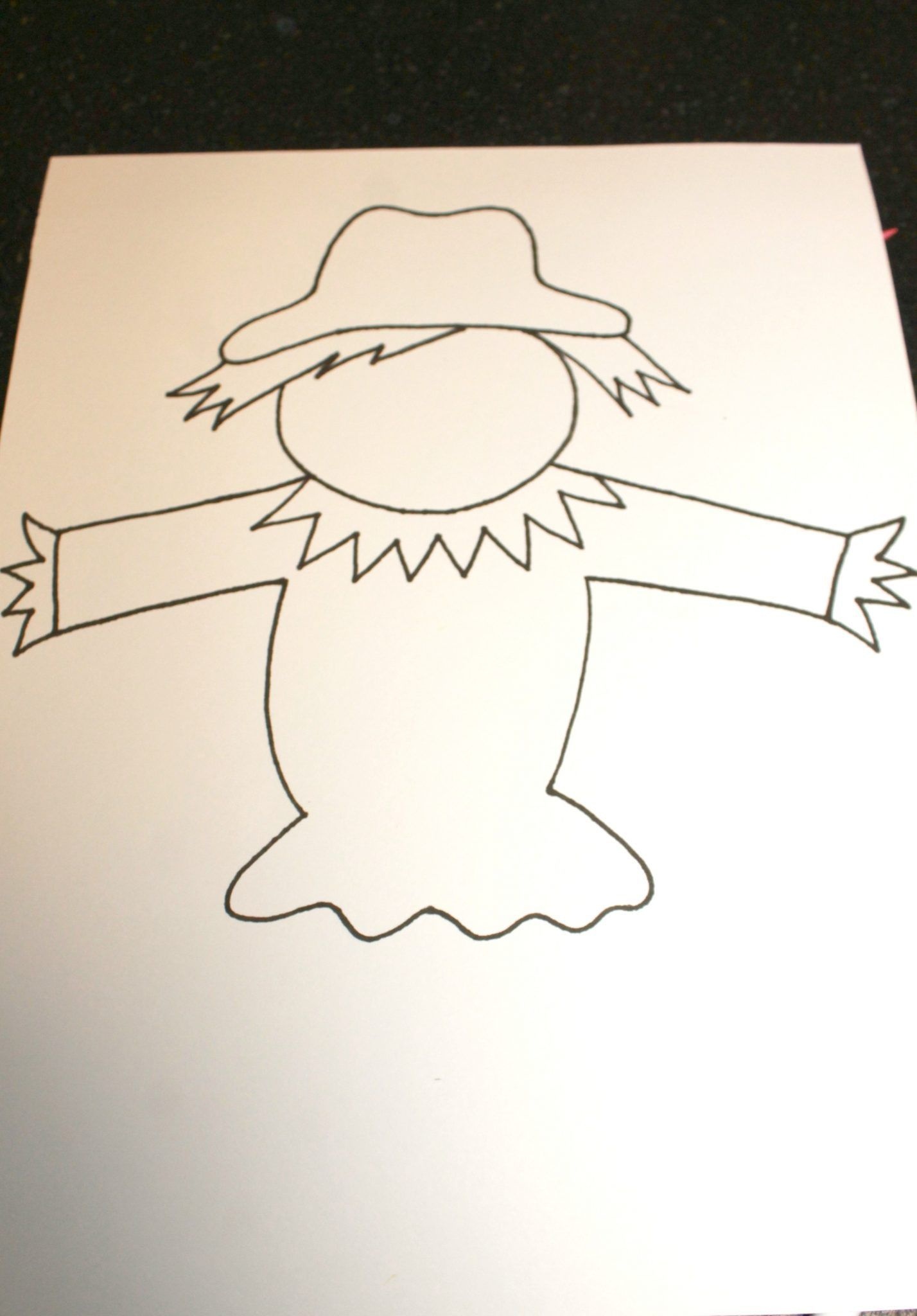 Scarecrow Cut Out Printable Free