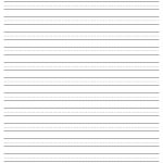 Blank Cursive Writing Paper » Blank Cursive Writing Paper Template   Free Printable Handwriting Paper For First Grade