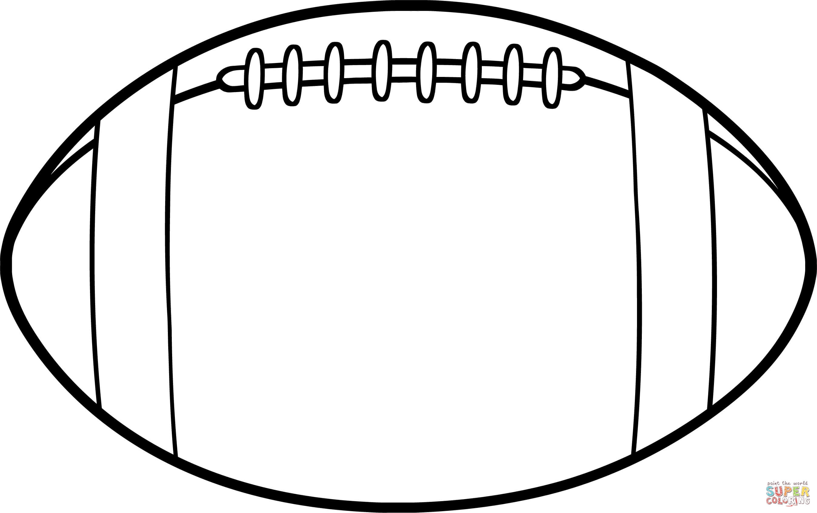 football outline