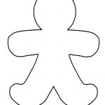 Blank Gingerbread Man | Print. Color. Fun! Free Printables, Coloring   Free Printable Gingerbread Man Activities