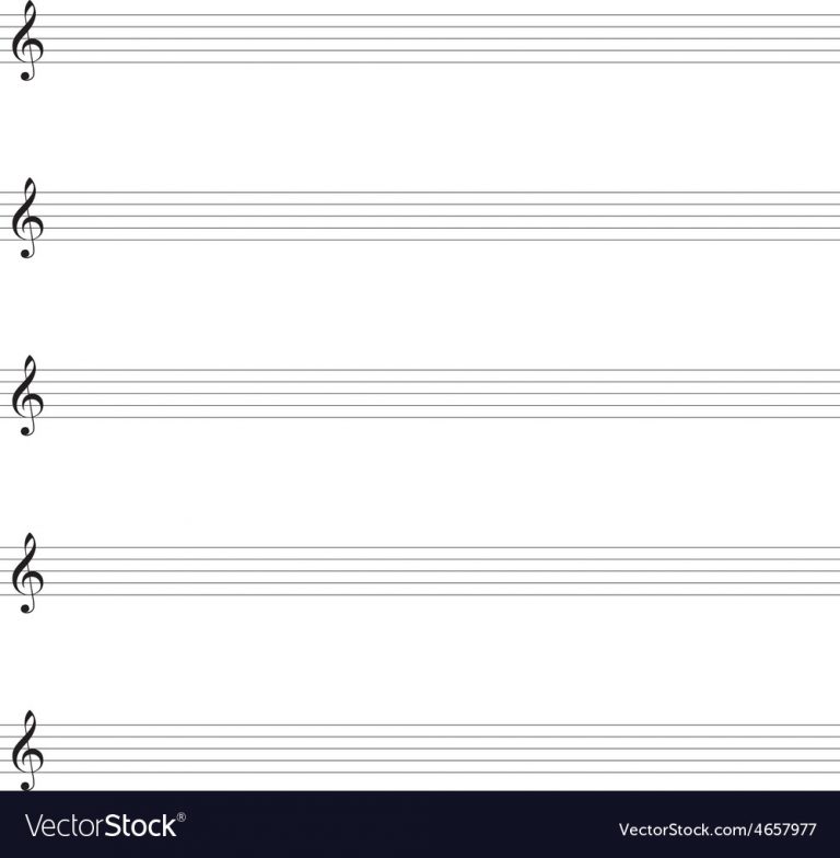 Blank Music Sheet - Tutlin.psstech.co - Free Printable Blank Sheet ...