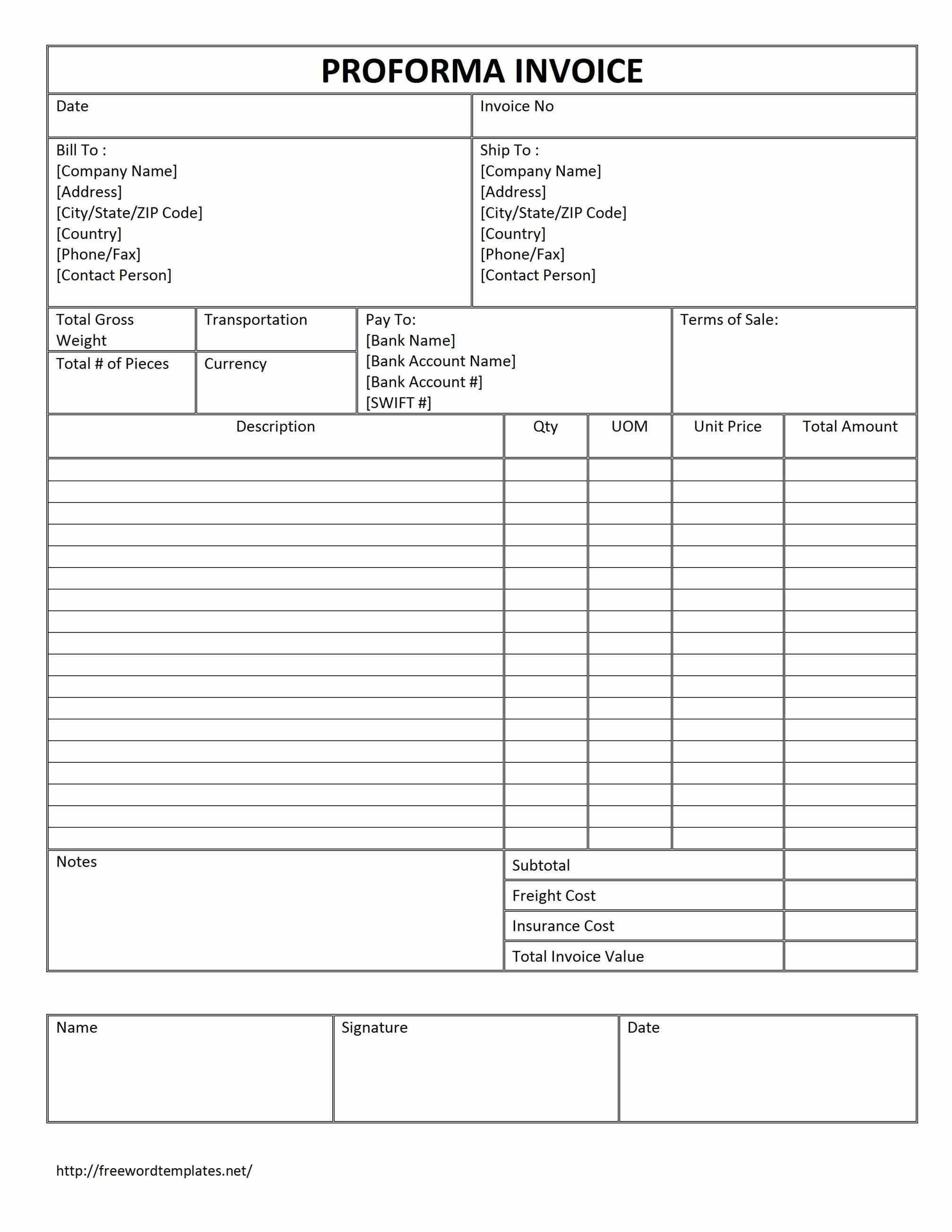 Blank Pay Stub Template Word