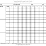 Blank+Medication+Administration+Record+Template | Work | Medication   Free Printable Medication Log Sheet