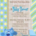 Blues Clues Baby Shower Invite. | Lil Jr's Corner In 2019 | Baby   Blue&#039;s Clues Invitations Free Printable