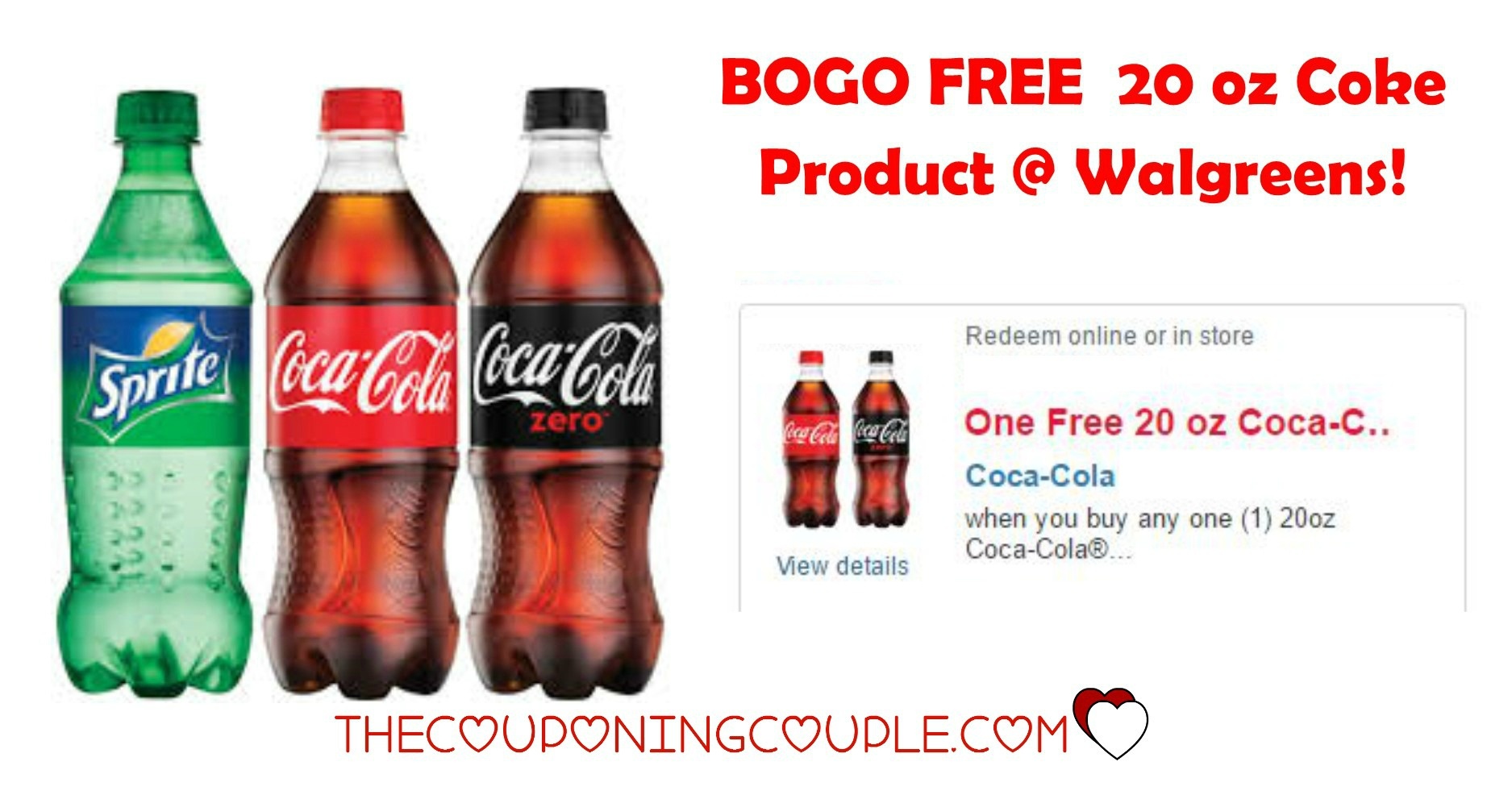 Bogo Free 20 Oz Coke Ecoupon @ Walgreens! Through 6/28! - Free Printable Coupons For Coca Cola Products