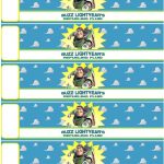 Bottle Labels | Buzz Lightyear Party En 2019 | Toy Story Birthday   Free Printable Toy Story Water Bottle Labels