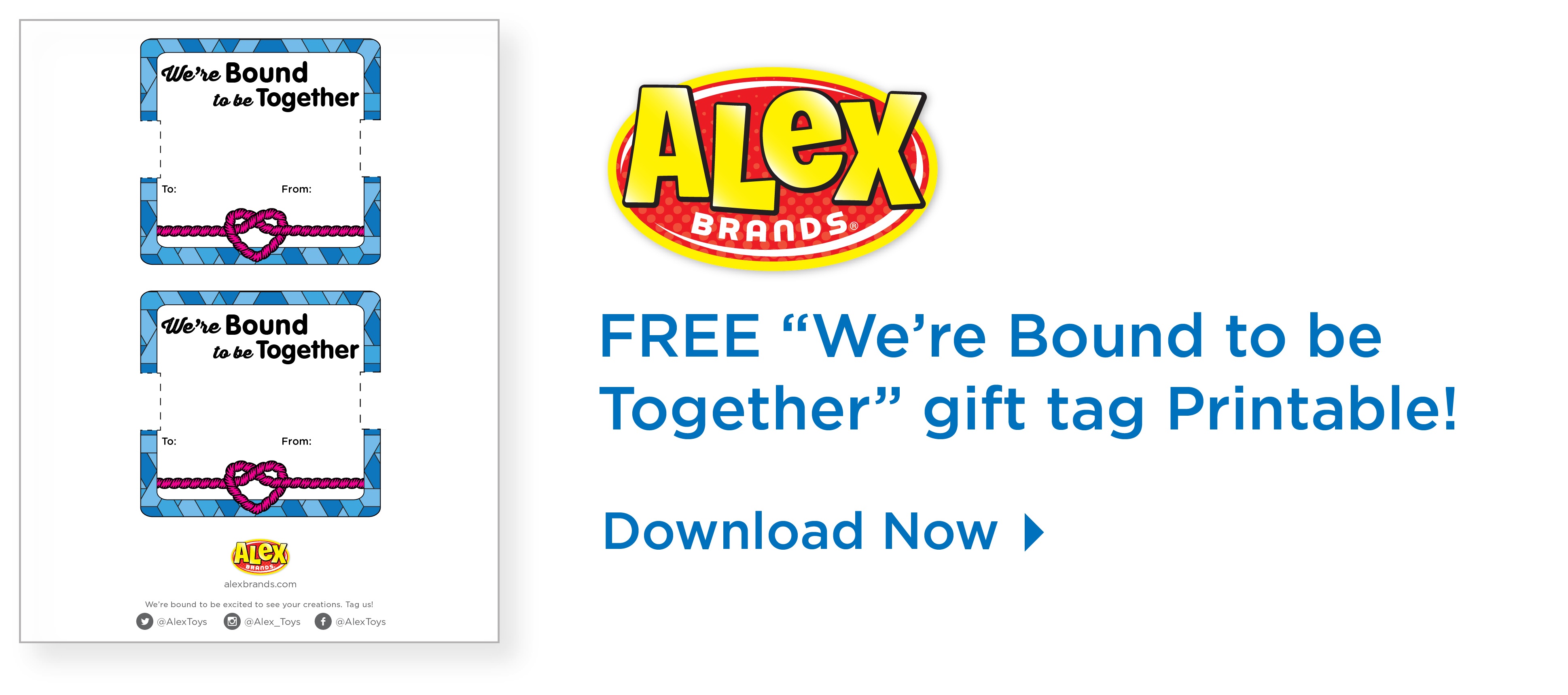 Bound To Be Together Friendship Bracelet Printable Backer Card - Free Printable Friendship Bracelet Patterns